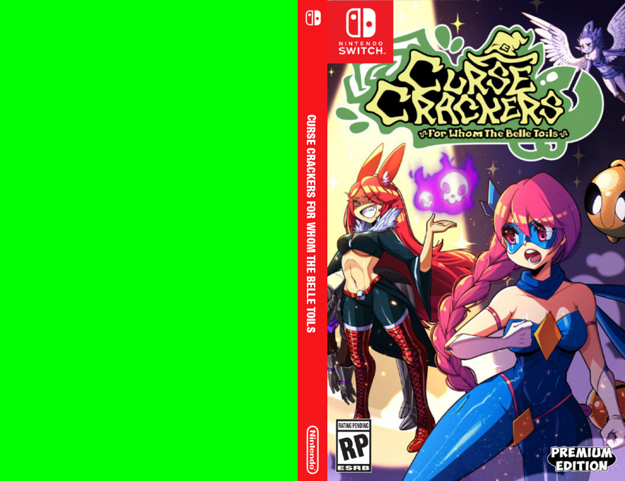 Curse Crackers : For Whom the Belle Toils — box-texture (US)