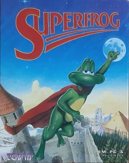 Superfrog box art