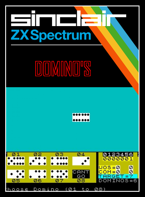 Domino's box art