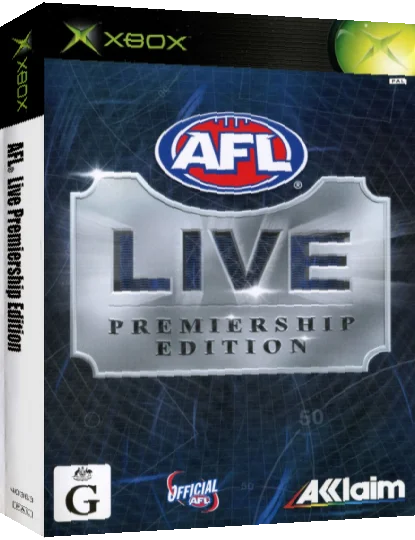 AFL Live Premiership Edition — box-3D (AU)