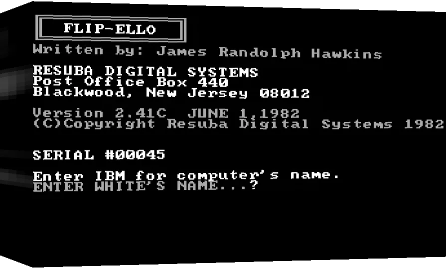 FLIP-ELLO — box-3D (WOR)