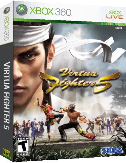 Virtua Fighter 5 Online — box-3D (US)
