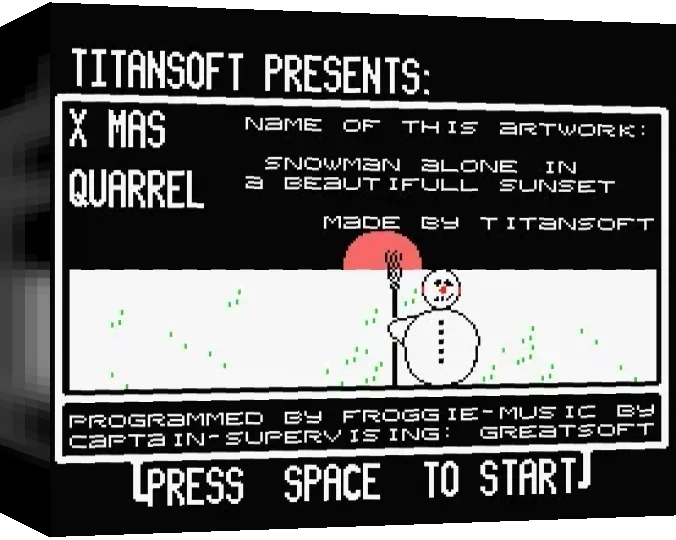 X Mas Quarrel — box-3D (WOR)