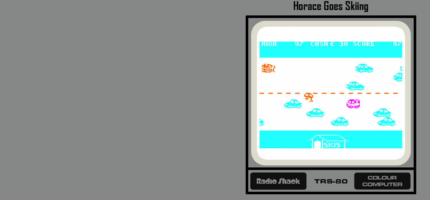 Horace Goes Skiing — box-texture (SS)