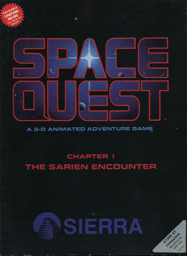 Space Quest - The Sarien Encounter box art