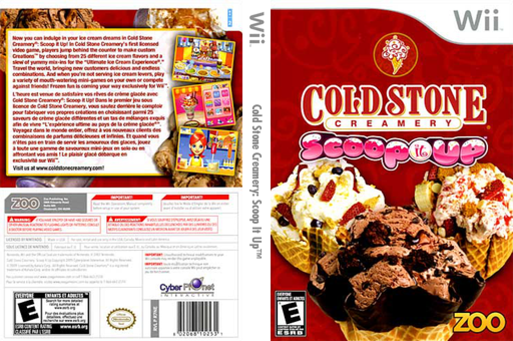 Cold Stone Creamery - Scoop It Up — box-texture (US)
