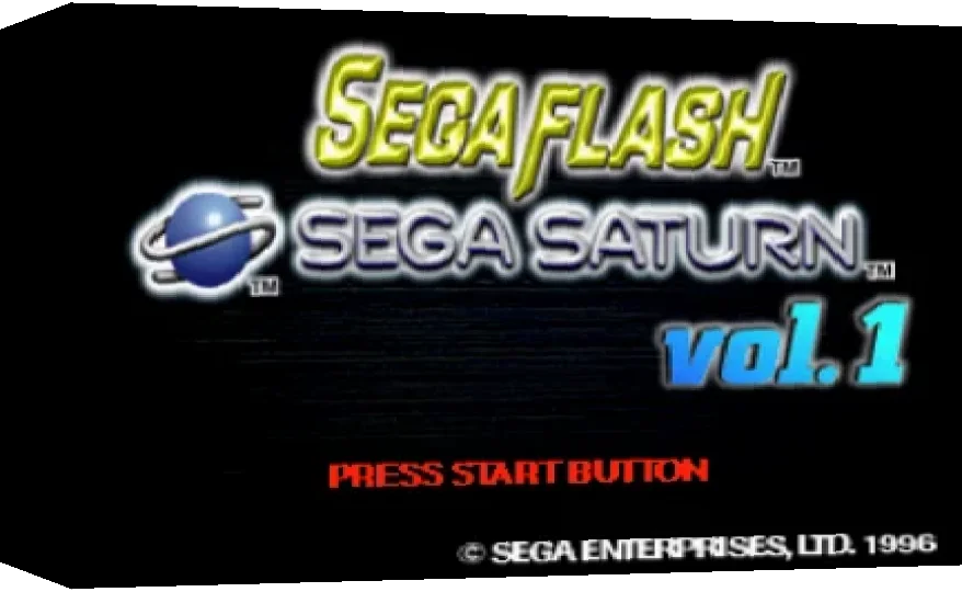 Flash SegaSaturn Vol. 2 — box-3D (JP)