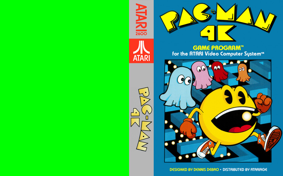Pac-Man 4K — box-texture (US)
