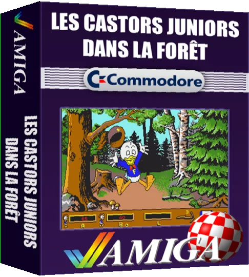 Castors Juniors Dans La Foret, Les — box-3D (FR)
