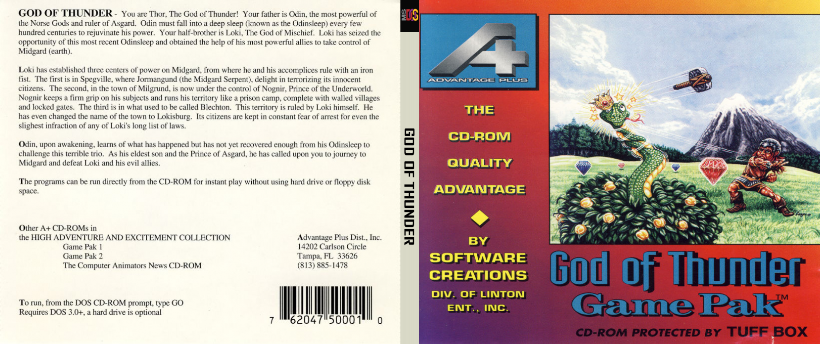 God Of Thunder — box-texture (CUS)