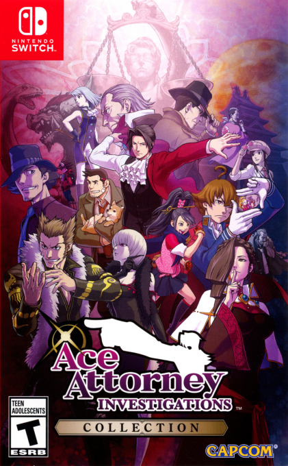 Ace Attorney Investigations Collection box art