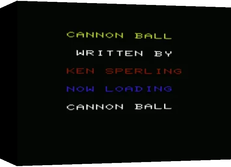 Cannonball — box-3D (WOR)