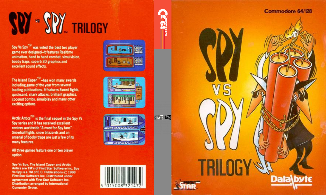 Spy Vs Spy Trilogy — box-texture (EU)