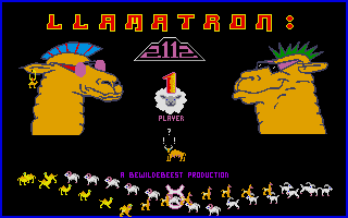 Llamatron : 2112 box art
