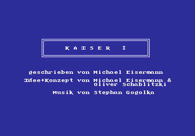 Kaiser 2 — sstitle (DE)