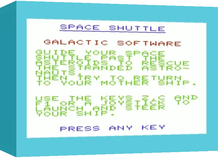 Space Shuttle — box-3D (WOR)