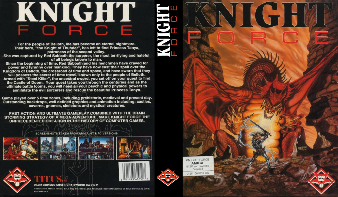 Knight Force — box-texture (EU)