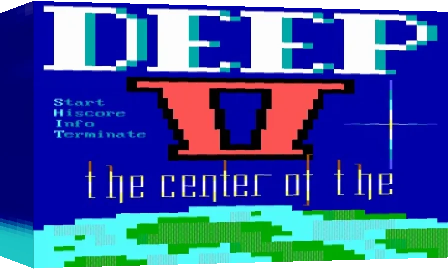 Deep II : The Center Of The Earth — box-3D (WOR)