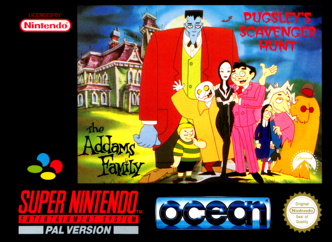 Addams Family - Pugsley's Scavenger Hunt, The — box-2D (EU)