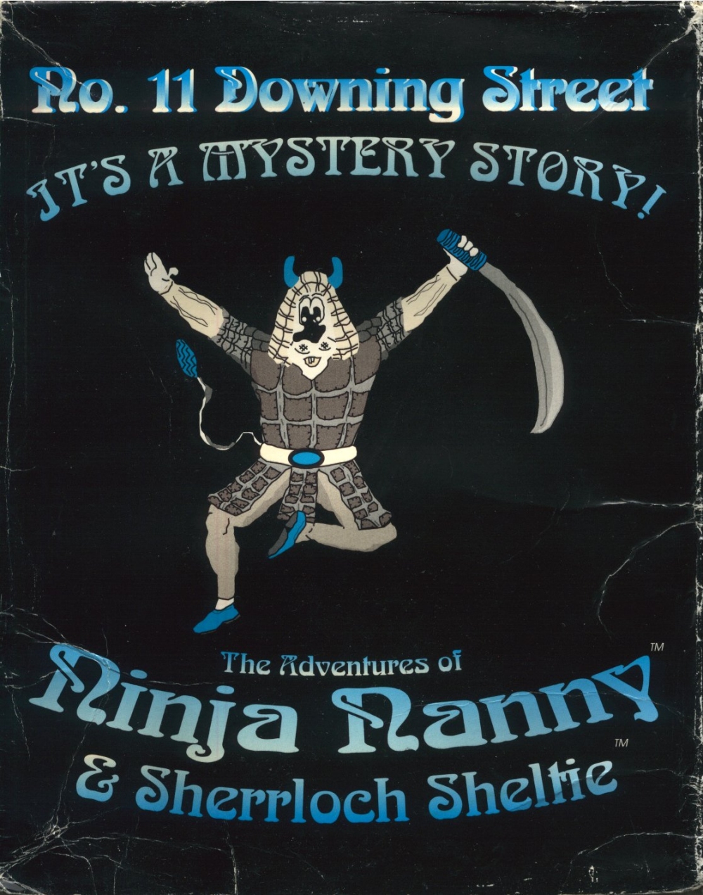 The Adventures of Ninja Nanny & Sherrloch Sheltie: No. 11 Downing Street box art