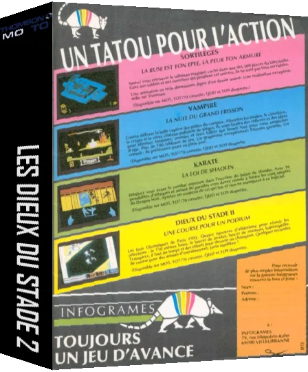 Dieux Du Stade 2, Les — box-3D (WOR)
