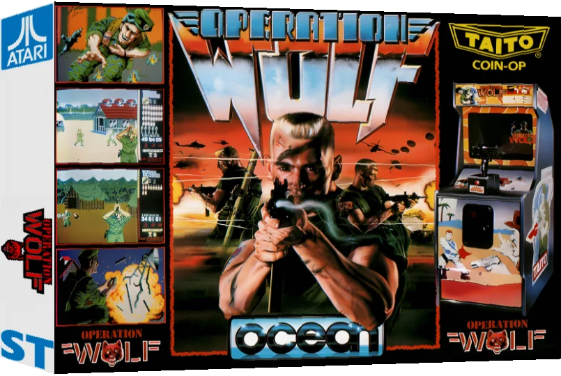 Operation Wolf — box-3D (EU)