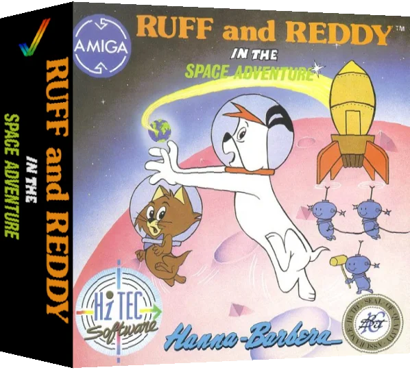 Ruff and Reddy in the Space Adventure — box-3D (EU)