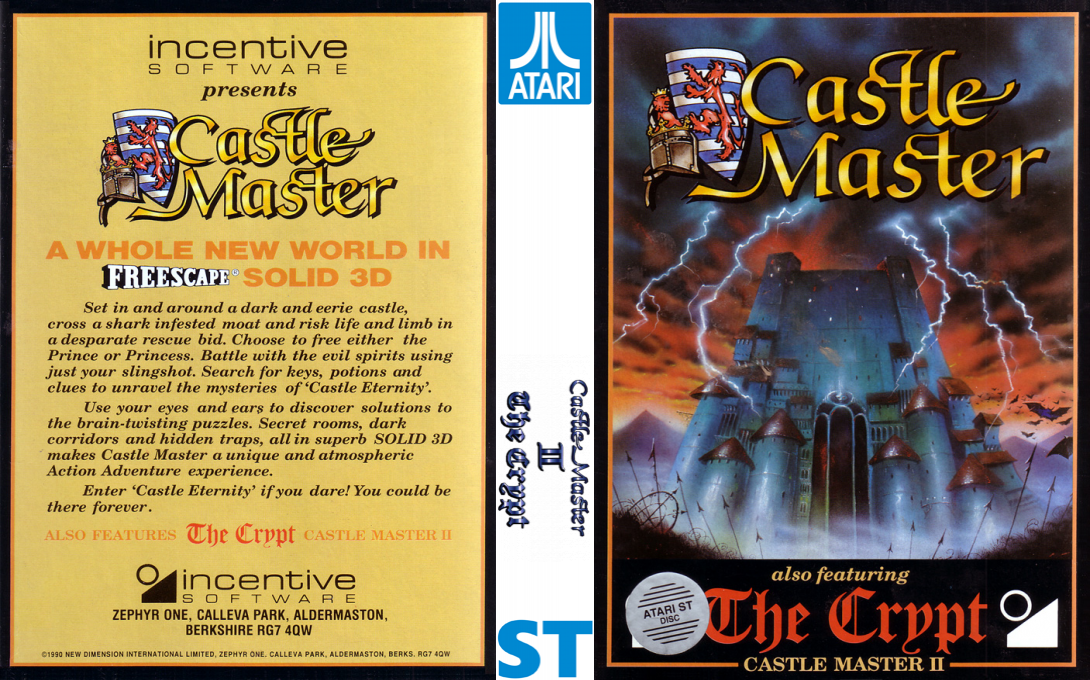 Castle Master 2 - The Crypt — box-texture (EU)