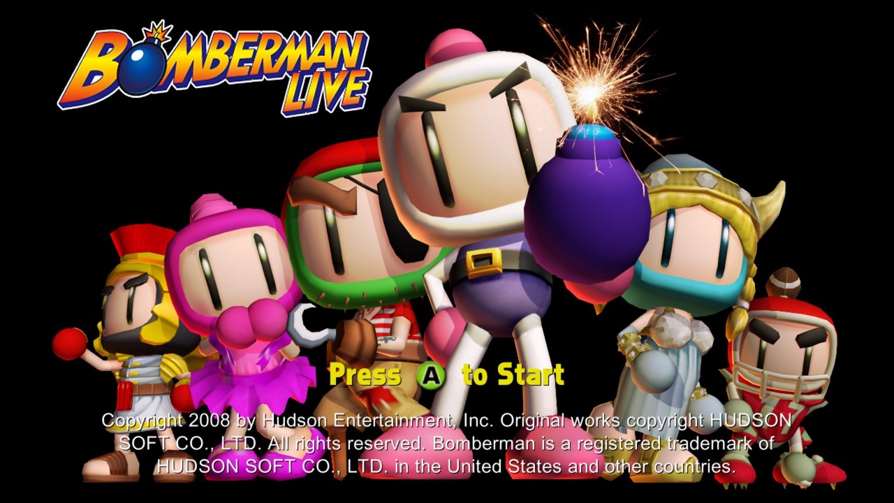 Bomberman LIVE — sstitle (WOR)
