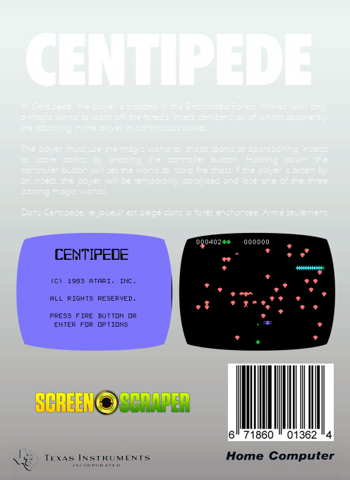 Centipede — box-2D-back (SS)