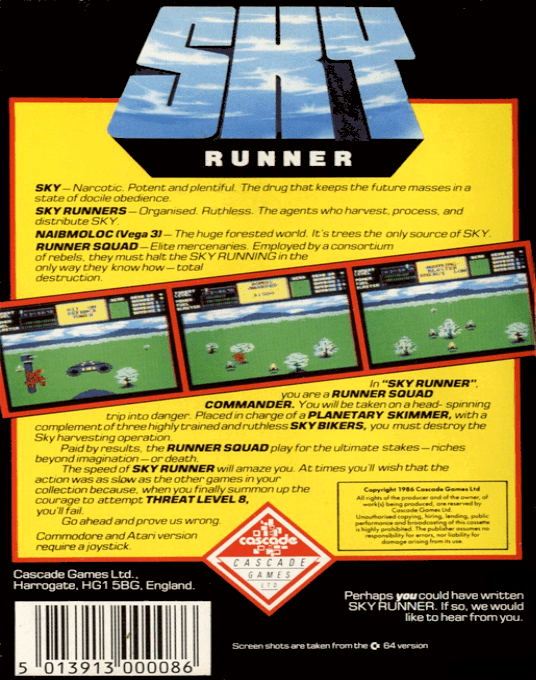 Sky Runner — box-2D-back (EU)