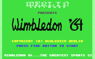 Wimbledon '64 — sstitle (WOR)