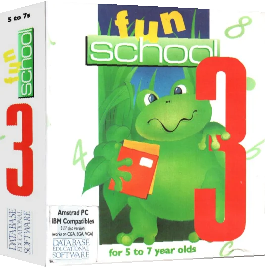 Fun School 3 - for 5 to 7 Year Olds — box-3D (EU)