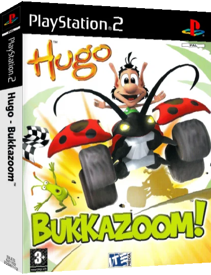 Hugo - Bukkazoom! — box-3D (EU)
