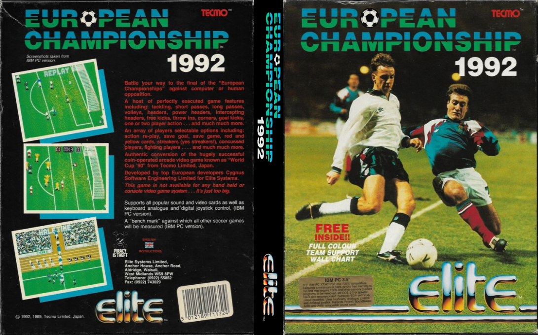 European Championship 1992 — box-texture (EU)