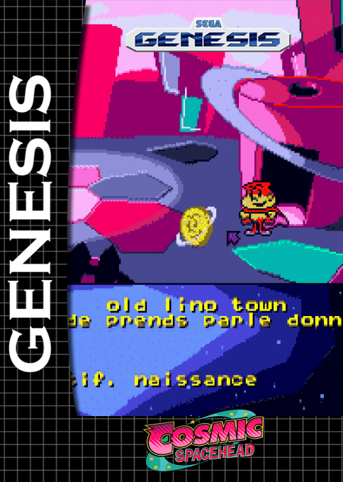 Cosmic Spacehead — box-2D (SS)