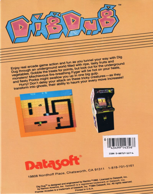 Dig Dug — box-2D-back (US)
