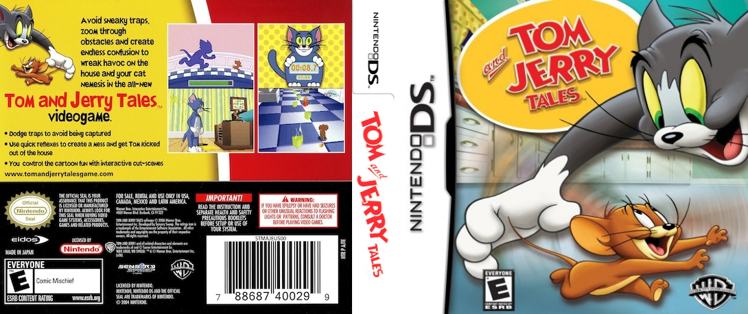 Tom and Jerry Tales — box-texture (US)