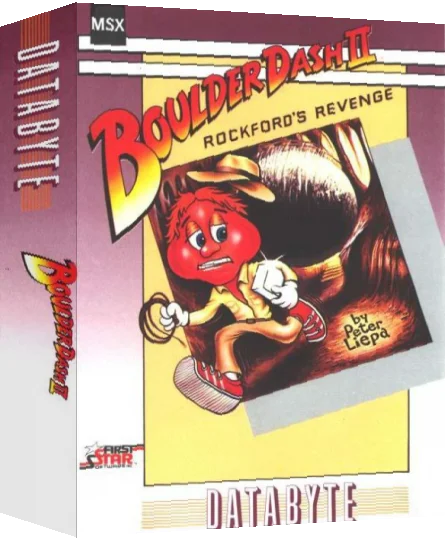 Boulder Dash 2 - Rockford's Revenge — box-3D (EU)