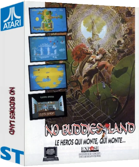 No Buddies Land — box-3D (EU)