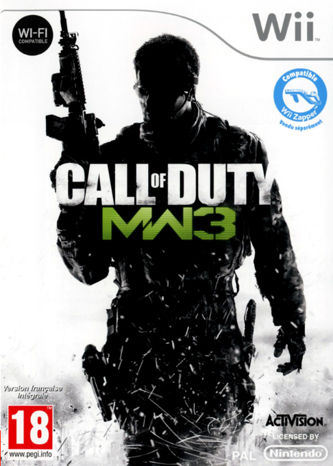 Call of Duty - Modern Warfare 3 — box-2D (FR)