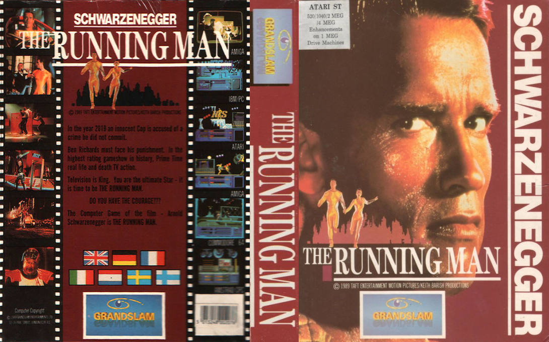 Running Man, The — box-texture (EU)