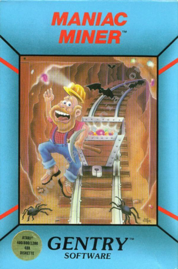 Maniac Miner box art