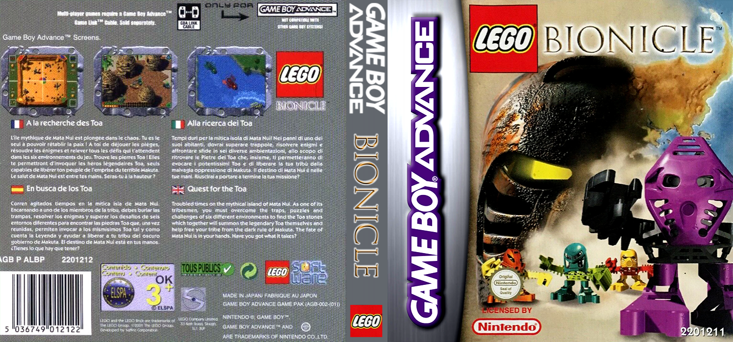 LEGO Bionicle — box-texture (EU)