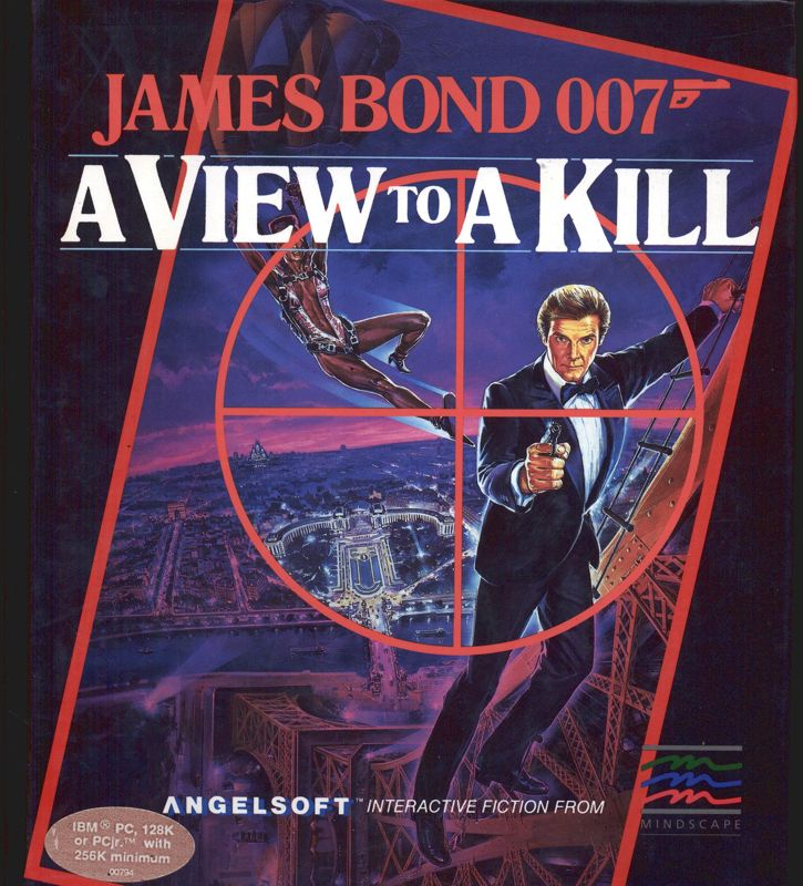 James Bond 007 - A View To Kill box art