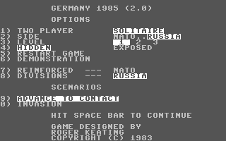 Germany 1985 : When Superpowers Collide — sstitle (WOR)