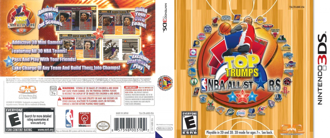 Top Trumps - NBA All Stars — box-texture (US)