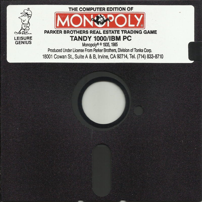 Leisure Genius presents Monopoly — support-2D (US)