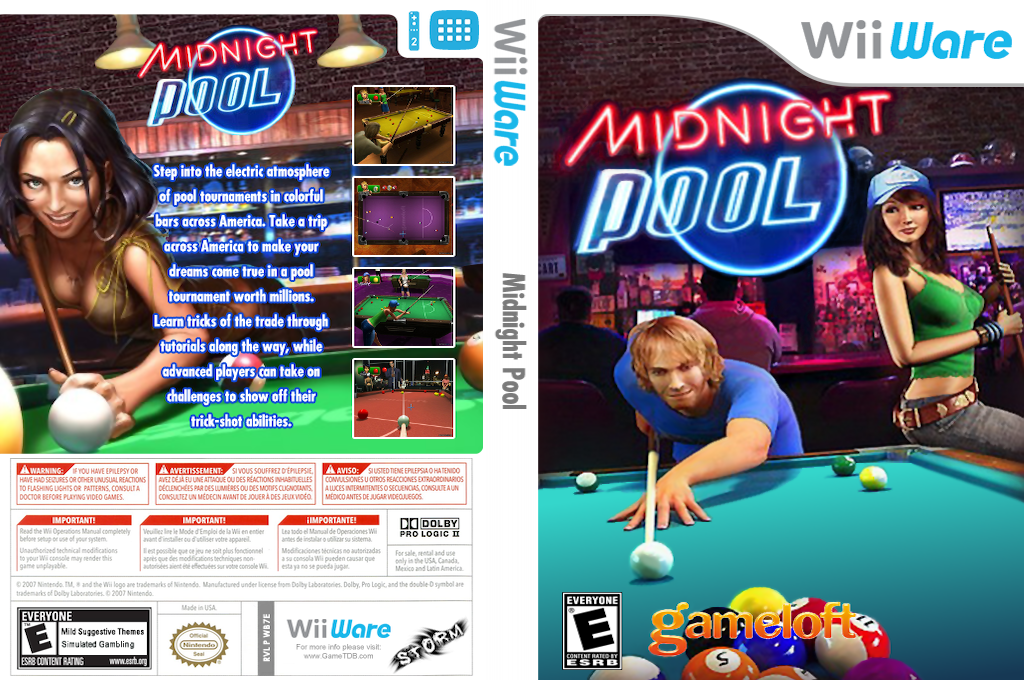 Midnight Pool — box-texture (US)