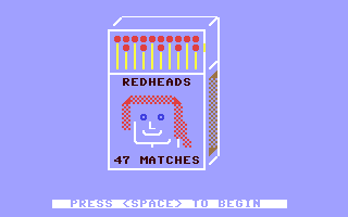Redheads : 47 Matches — sstitle (WOR)